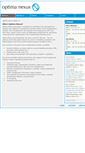 Mobile Screenshot of optima-nexus.com